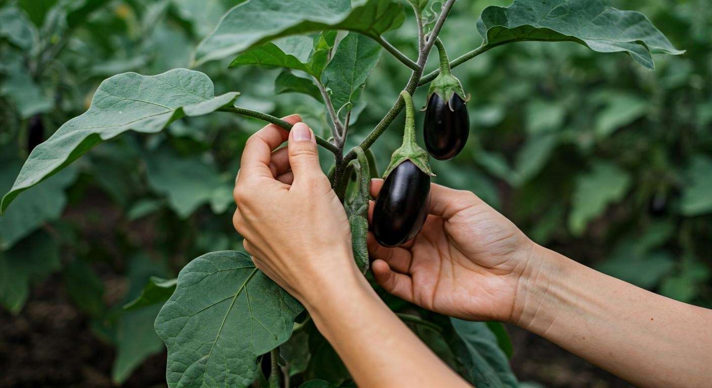 Comment pincer les aubergines pour une récolte plus généreuse